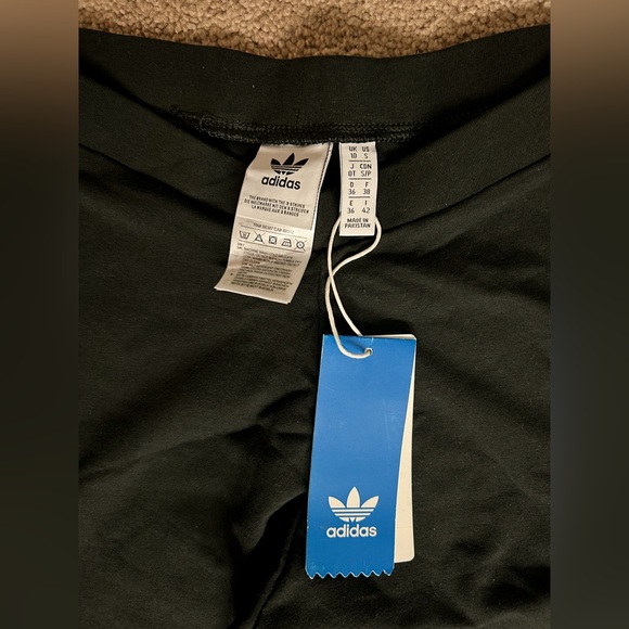 Adidas Women’s Trefoil 3 Stripe Leggings - Picture 3 of 3